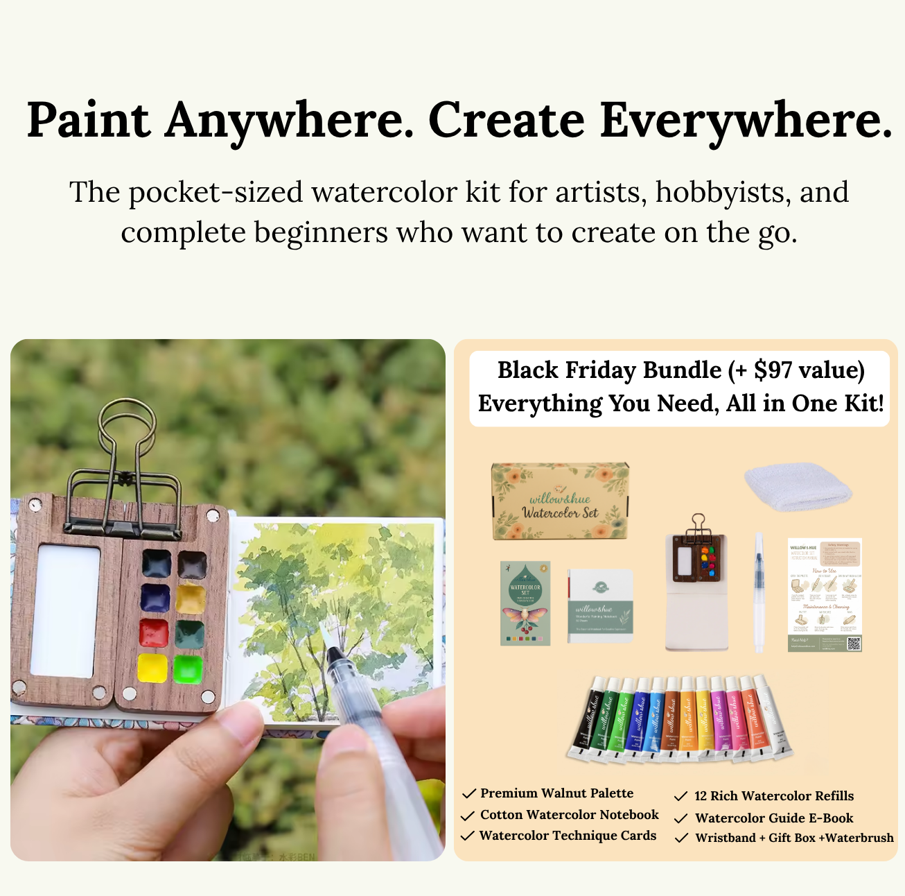 Premium Watercolor Kit